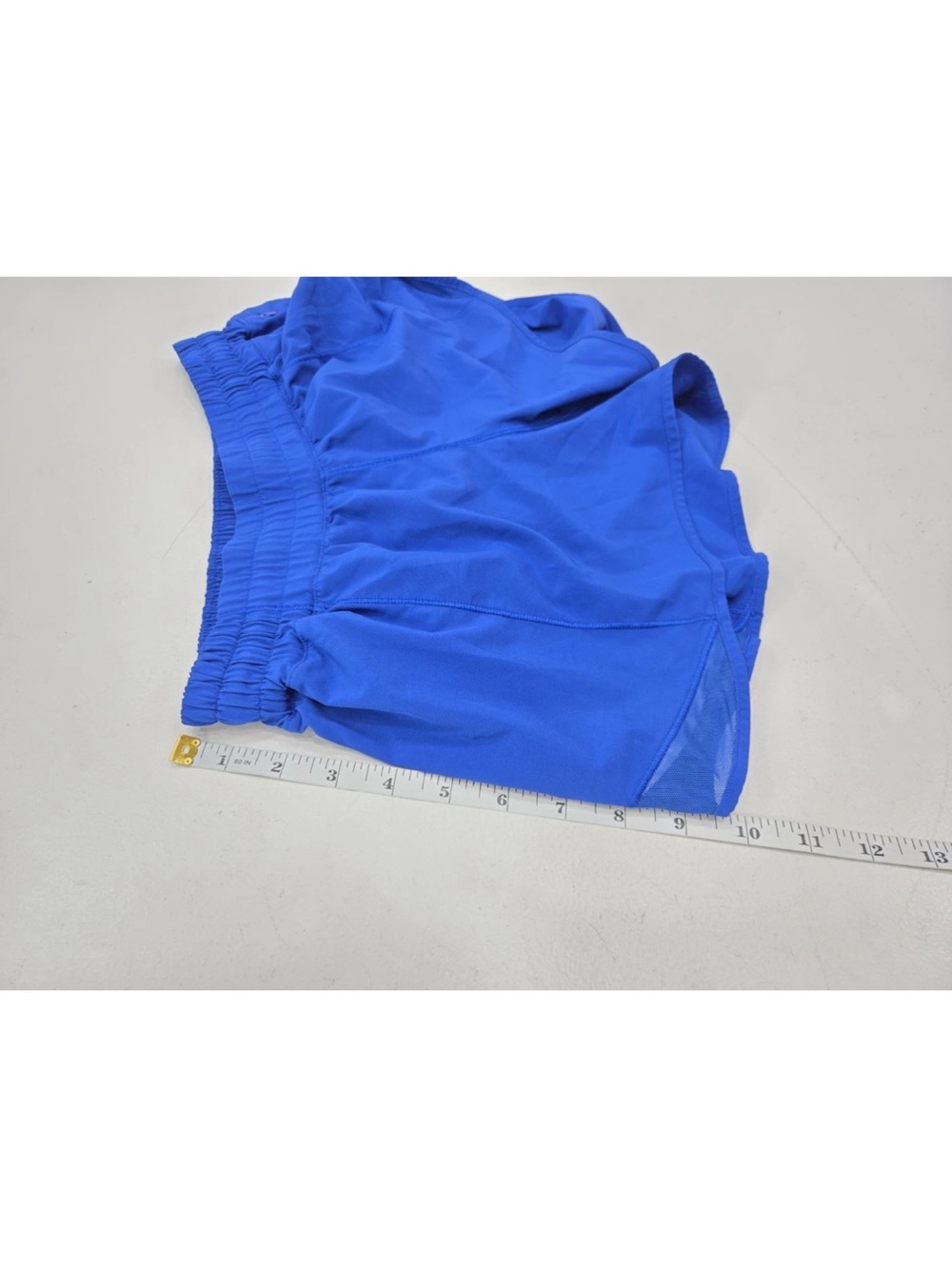 Lululemon Hotty Hot Short *High-Rise Long 4" Jet Stream Size 8 Womens - Picture 8 of 8